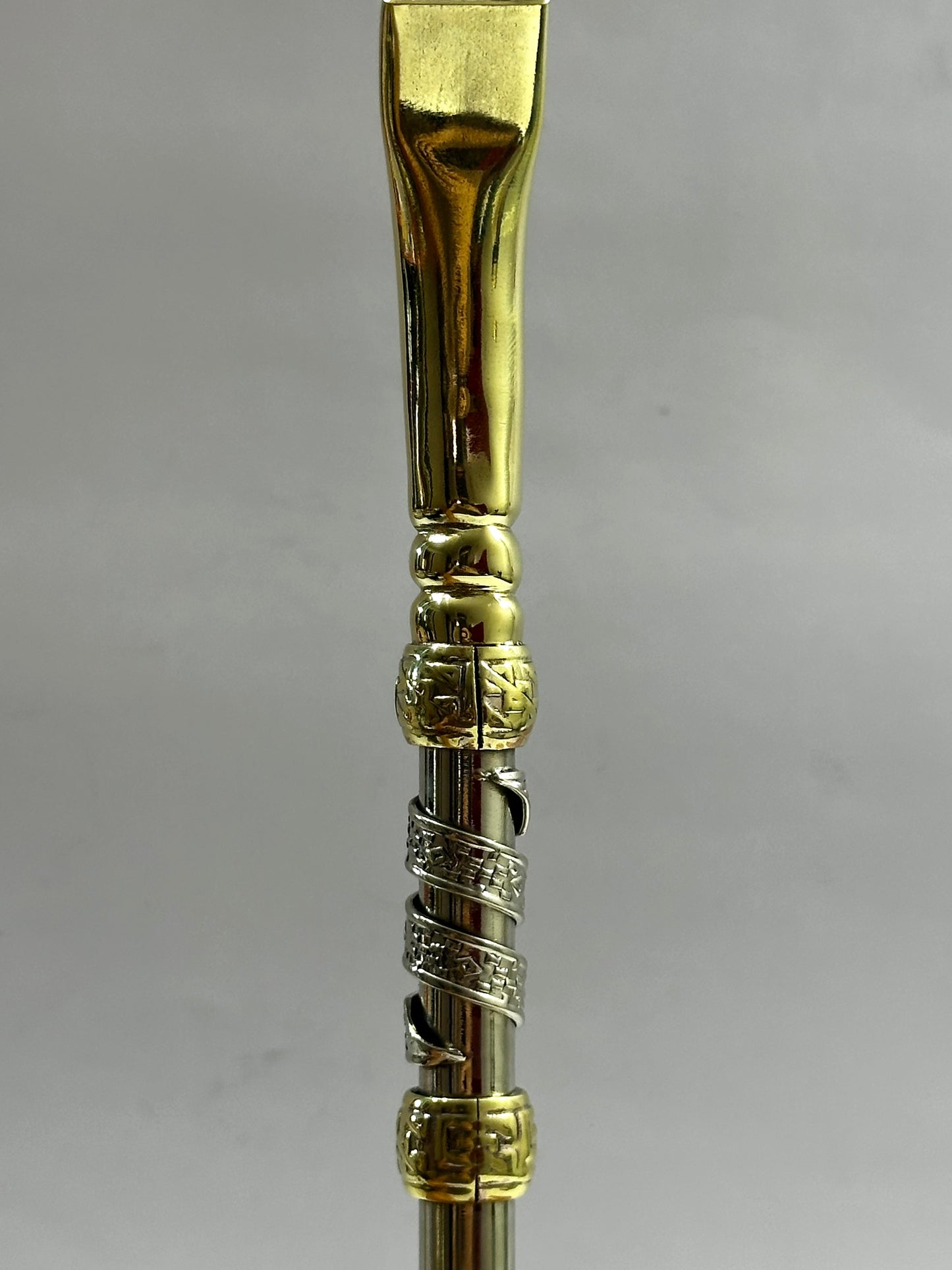 Bombillon Premium Pico Curvo Camino Inca De Alpaca Filtro Argentino