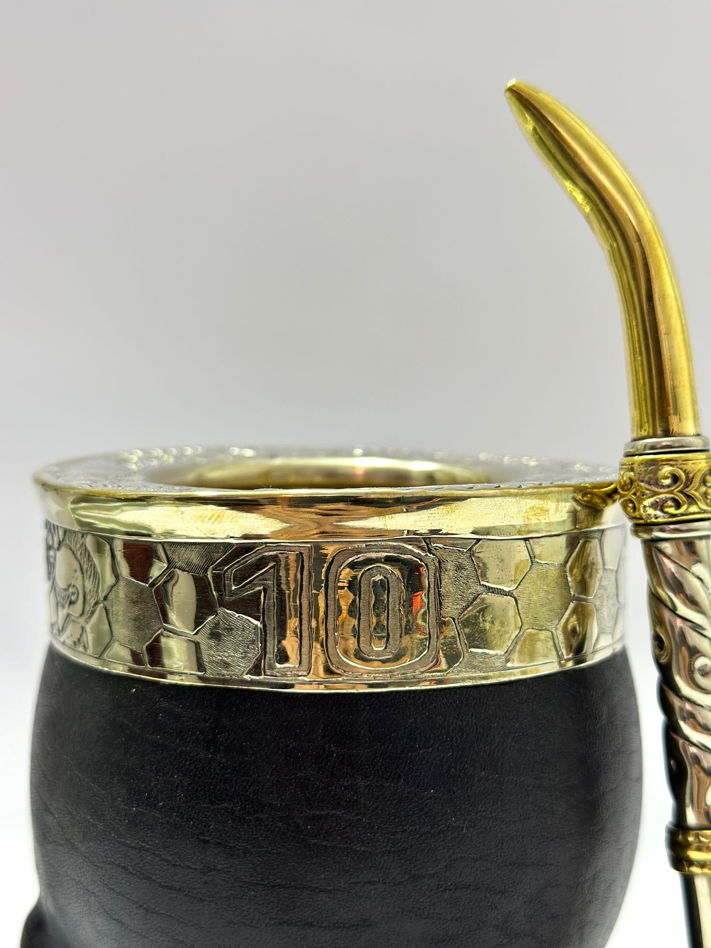 Mate imperial Negro homenaje a Lionel Messi