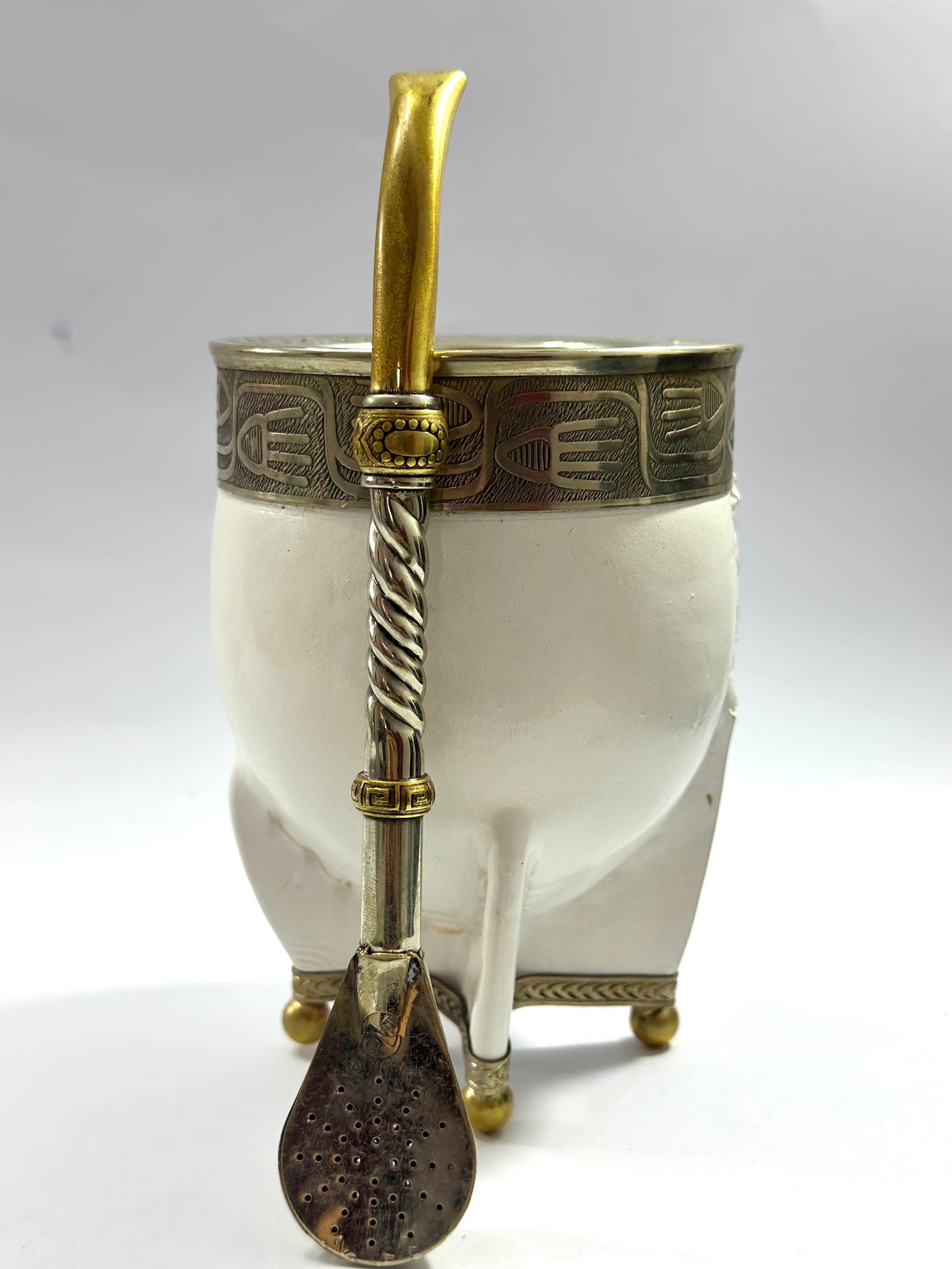 Mate Imperial Premium Blanco Base Completa Modelo #1
