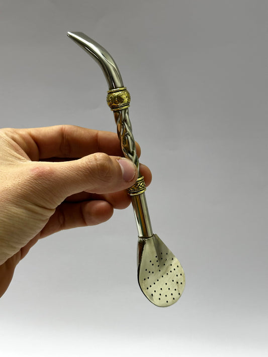 Bombillon Premium Alpaca Trenzada Filtro Uruguayo