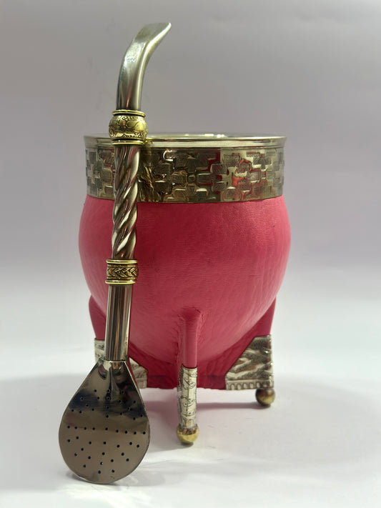 Mate imperial Premium interior de Acero Esquineros de Alpaca Diseño #1