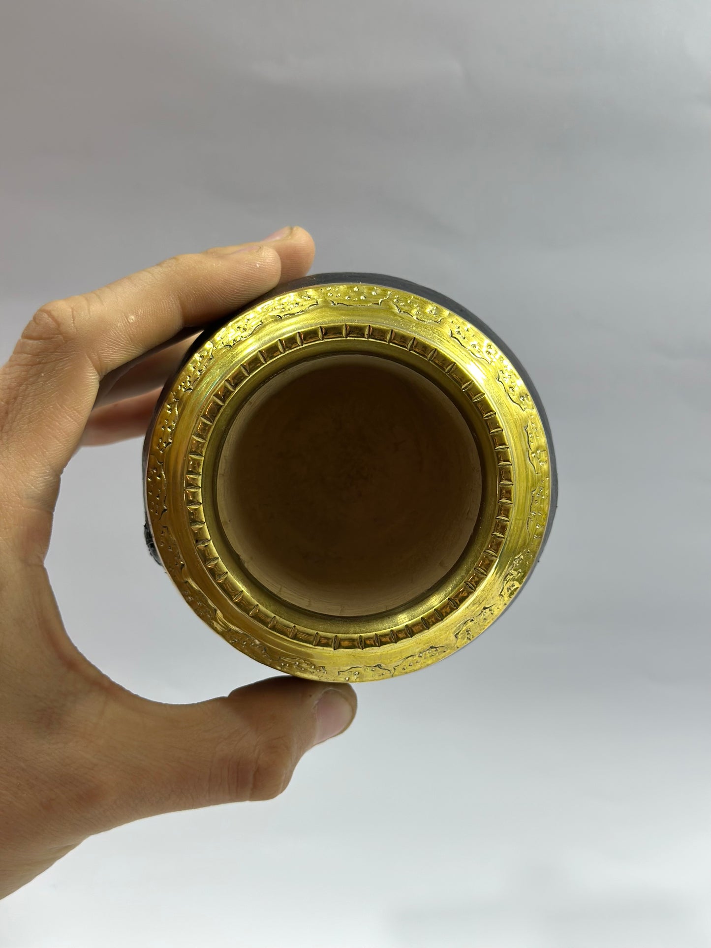 Torpedo De Calabaza Virola De Bronce