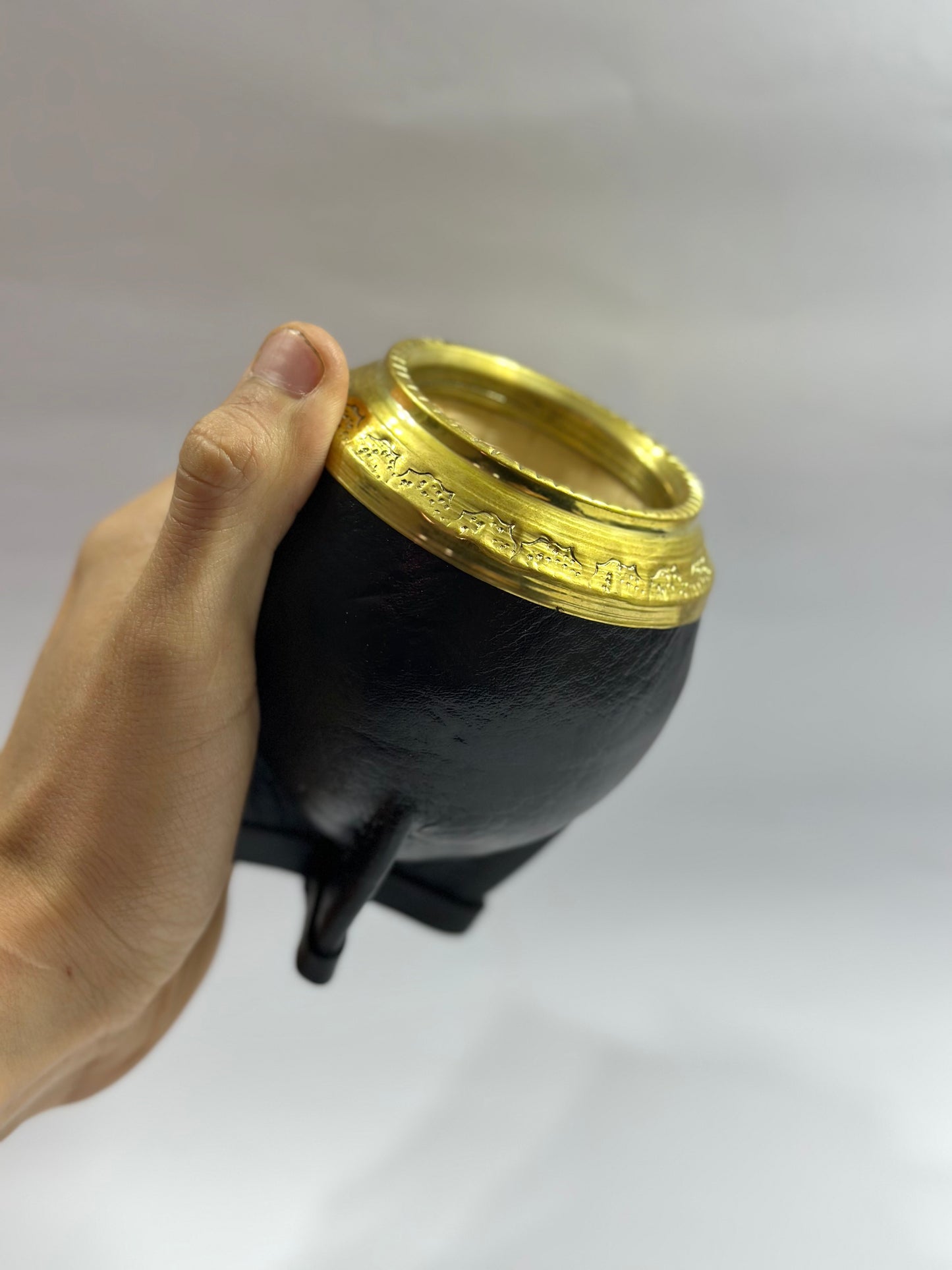 Torpedo De Calabaza Virola De Bronce