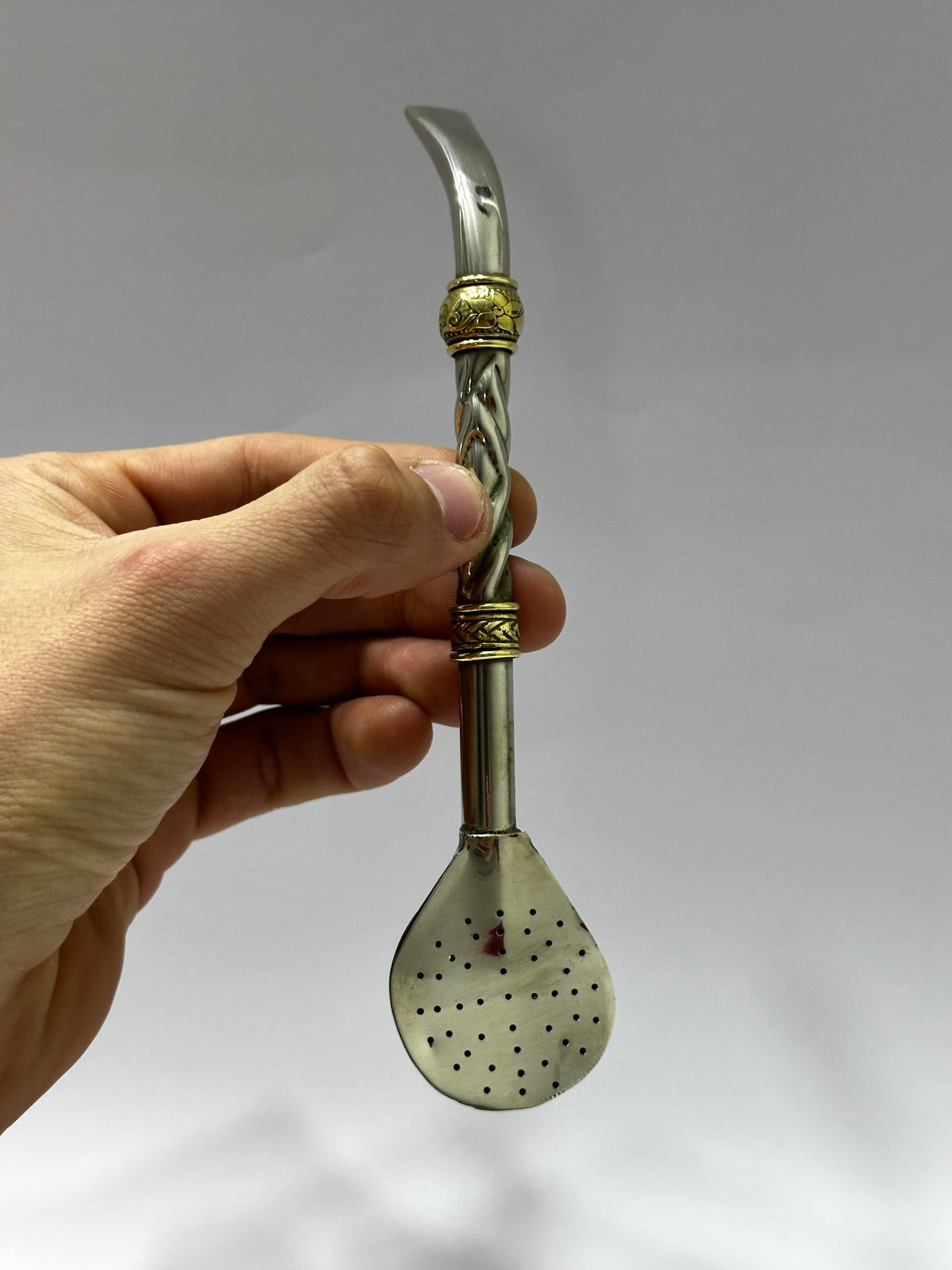 Bombillon Premium Alpaca Trenzada Filtro Uruguayo