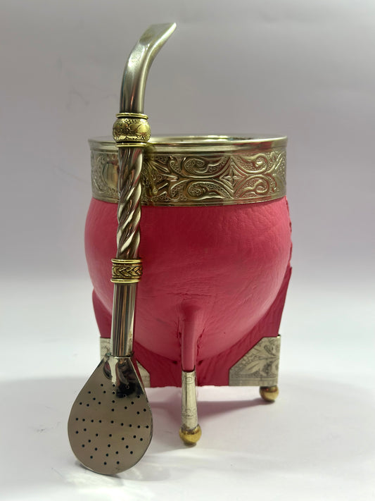 Mate imperial Premium interior de Acero Esquineros de Alpaca Diseño #2