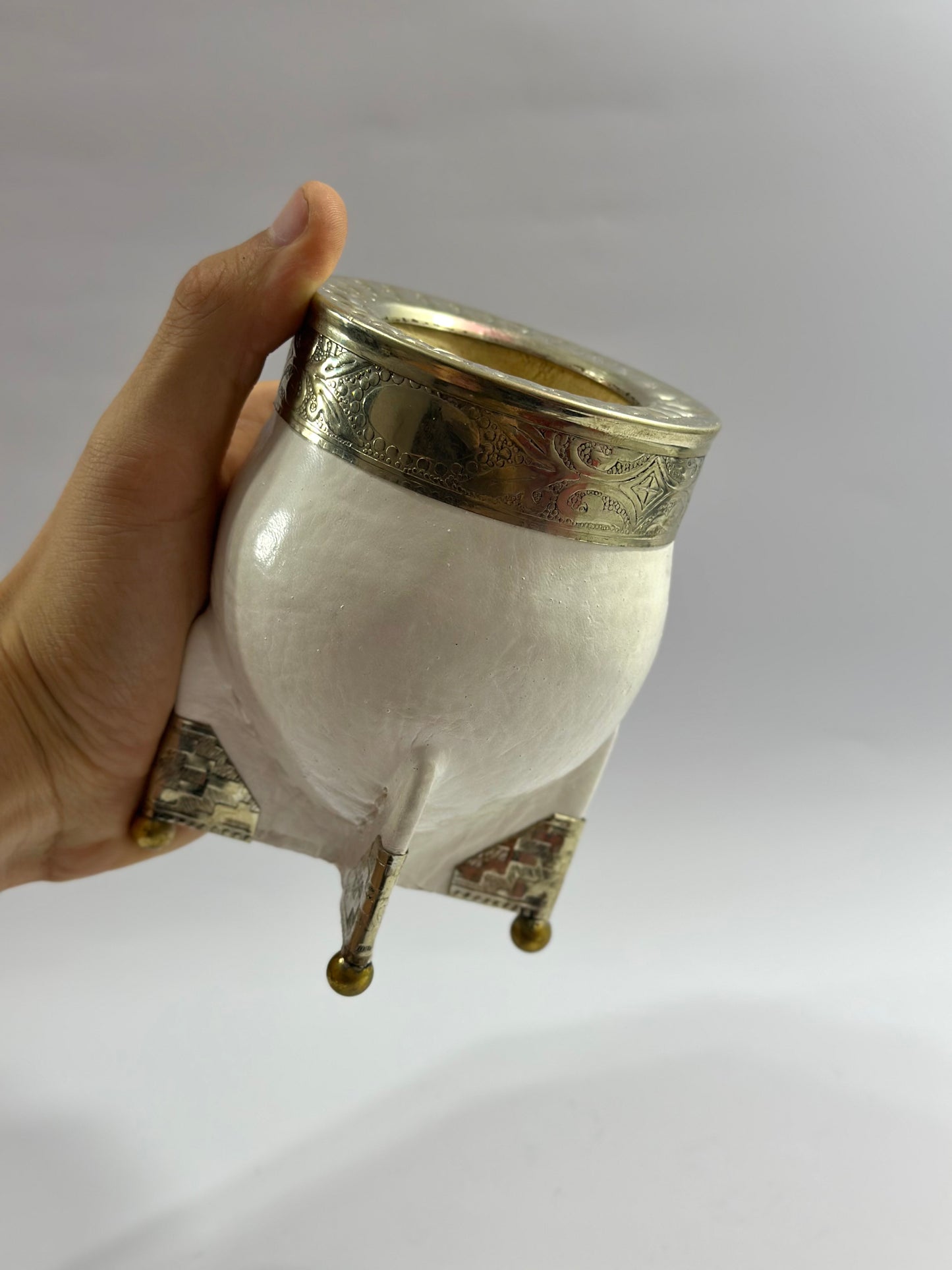 Mate Imperial Premium Blanco Esquineros de Alpaca #2