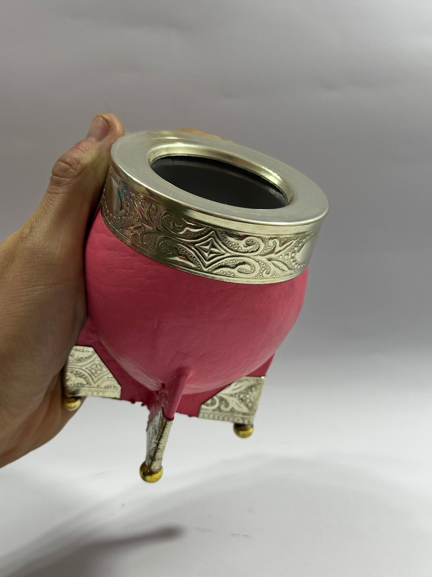 Mate imperial Premium interior de Acero Esquineros de Alpaca Diseño #2
