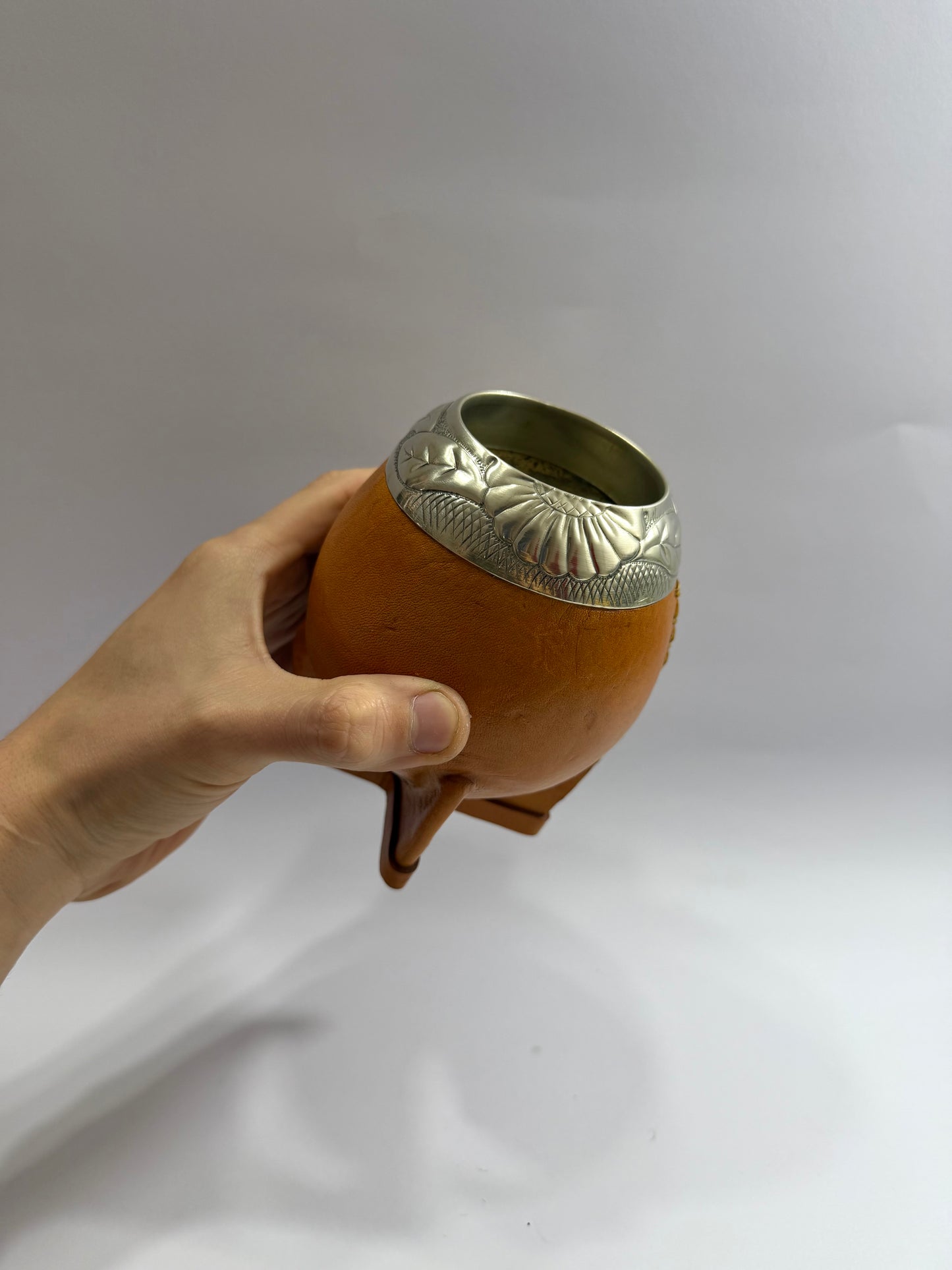 Mate Torpedo Premium Café De Calabaza Virolon Uruguayo Artesanal Al Lacre 𝗛𝗢𝗝𝗔𝗦 𝗬 𝗙𝗟𝗢𝗥.