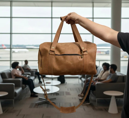 Bolso Viajero de Cuero “KAYANO”