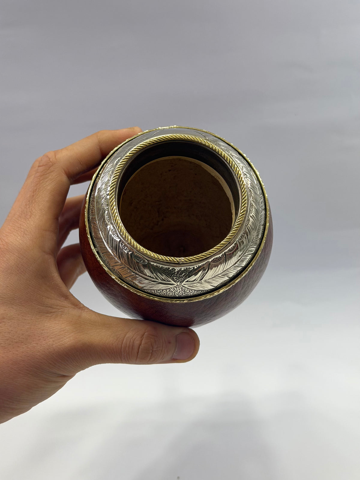Mate Torpedo Premium Café De Calabaza Virolon Uruguayo Artesanal Al Lacre 𝗛𝗘𝗟𝗘𝗖𝗛𝗢 + 𝗗𝗢𝗕𝗟𝗘 𝗛𝗘𝗕𝗥𝗔 𝗗𝗘 𝗕𝗥𝗢𝗡𝗖𝗘