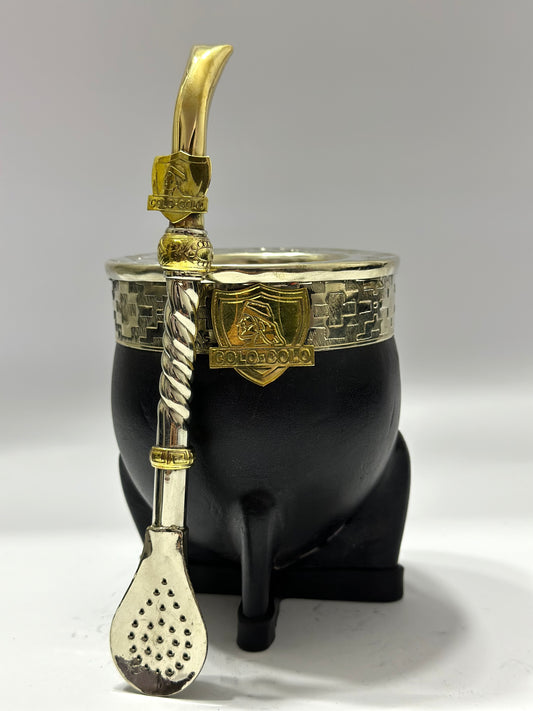 Mate Imperial Negro Homenaje a Colo-Colo