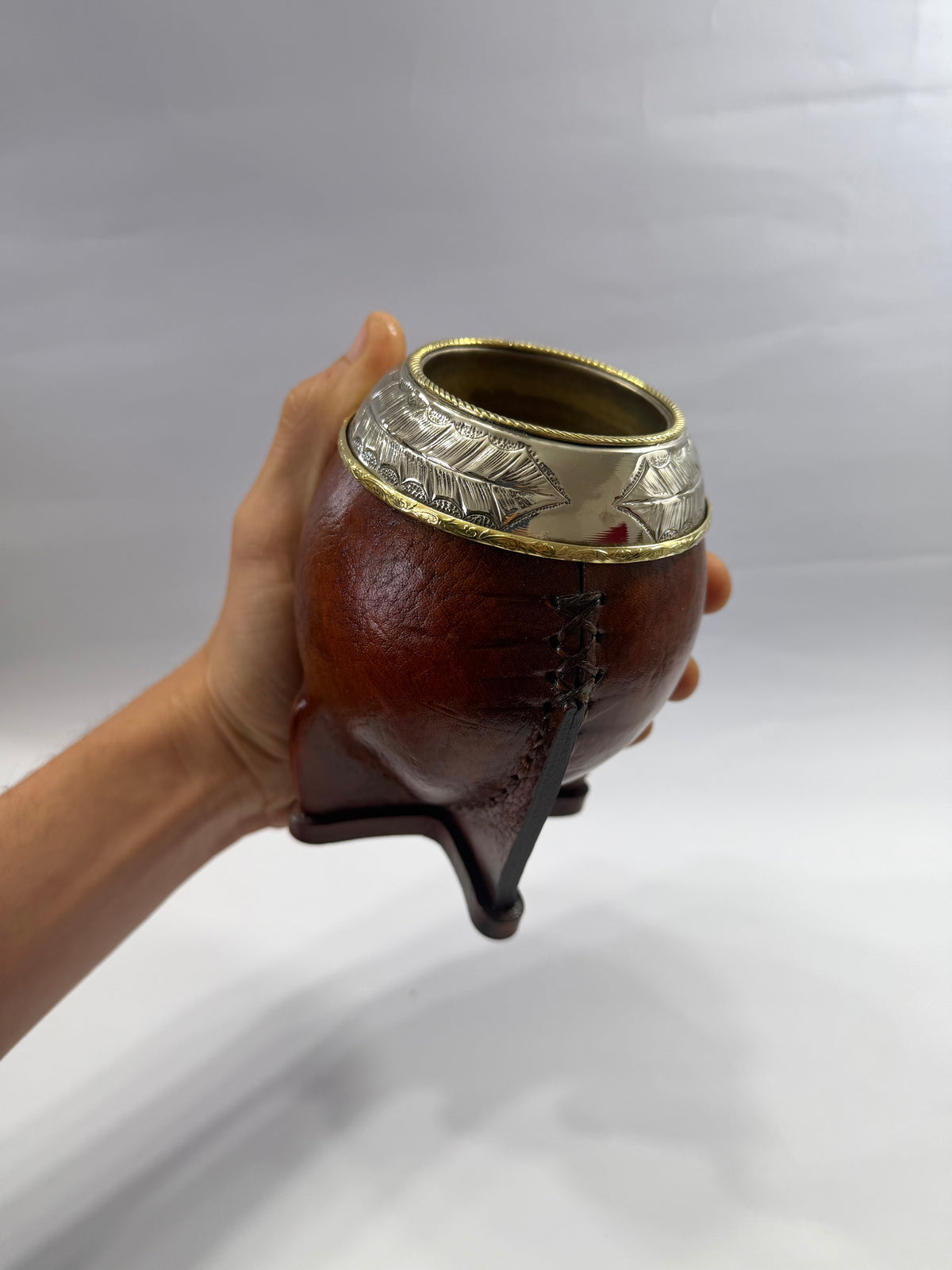Mate Torpedo Premium Café De Calabaza Virolon Uruguayo Artesanal Al Lacre 𝗛𝗘𝗟𝗘𝗖𝗛𝗢 + 𝗗𝗢𝗕𝗟𝗘 𝗛𝗘𝗕𝗥𝗔 𝗗𝗘 𝗕𝗥𝗢𝗡𝗖𝗘