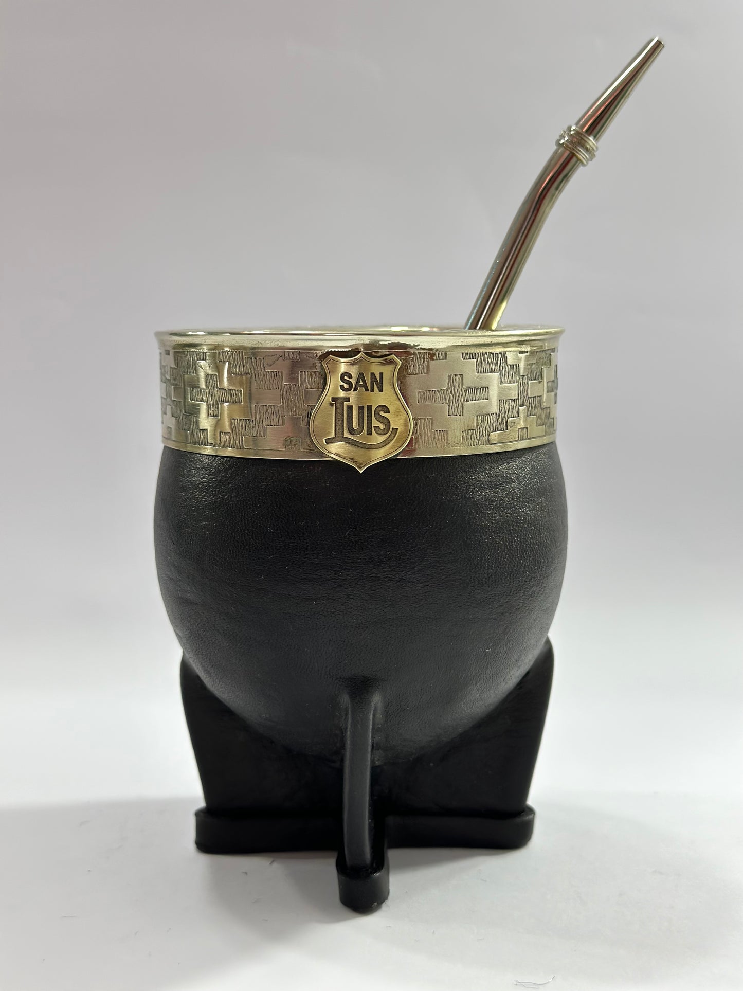 Mate Imperial De Calabaza San Luis De Quillota + Bombilla de Acero Tradicional