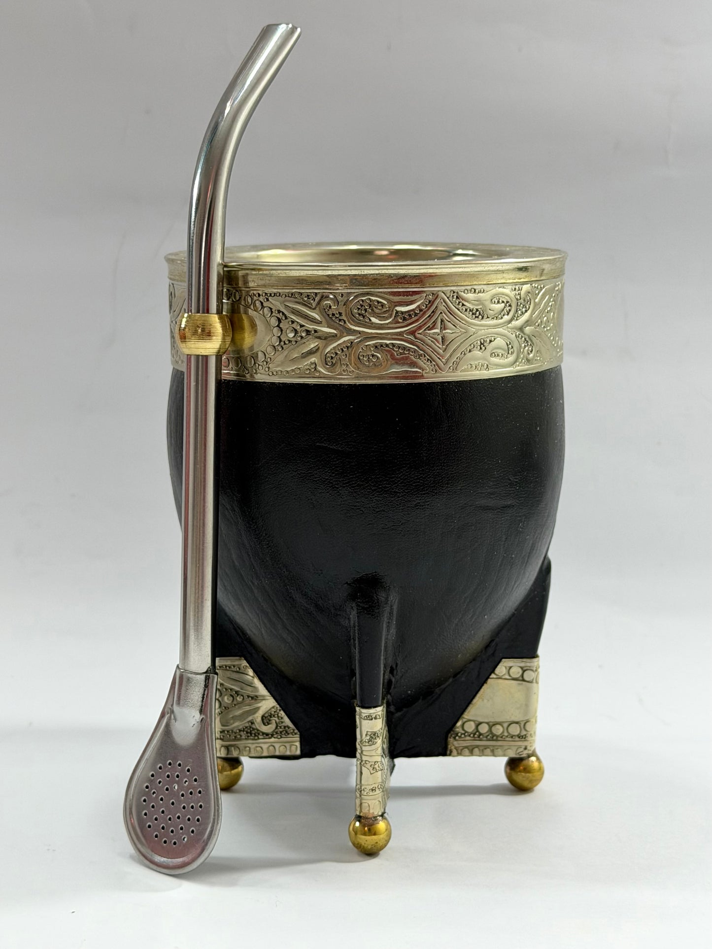 Mate Imperial Premium Esquineros de Alpaca Diseño #2