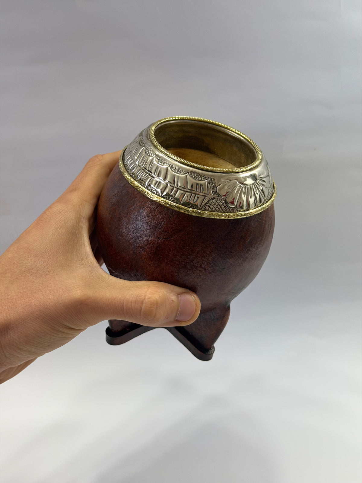 Mate Torpedo Premium Café De Calabaza Virolon Uruguayo Artesanal Al Lacre 𝗛𝗘𝗟𝗘𝗖𝗛𝗢 𝗬 𝗙𝗟𝗢𝗥 + 𝗗𝗢𝗕𝗟𝗘 𝗛𝗘𝗕𝗥𝗔 𝗗𝗘 𝗕𝗥𝗢𝗡𝗖𝗘