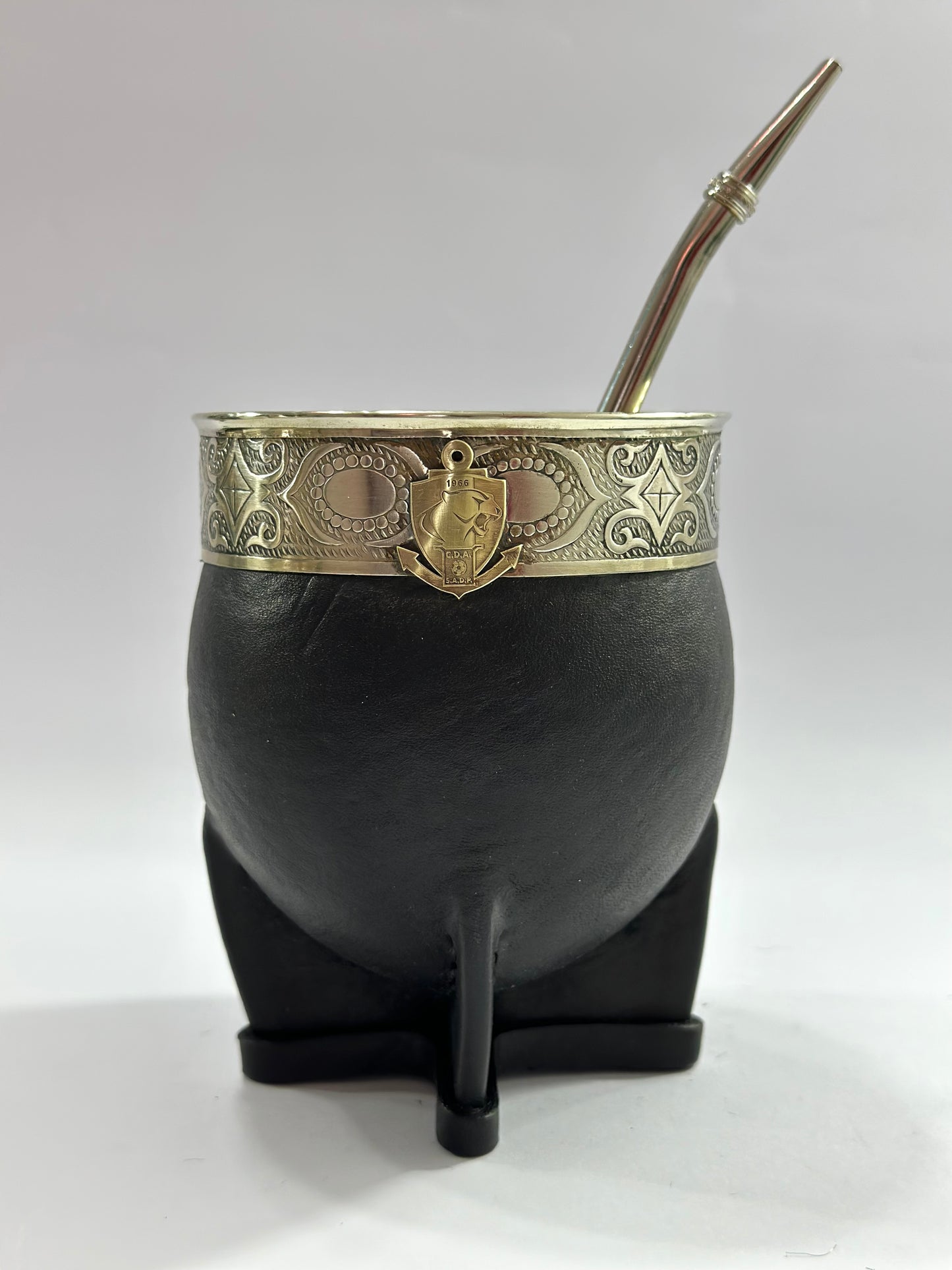 Mate Imperial De Calabaza Antofagasta + Bombilla de Acero Tradicional