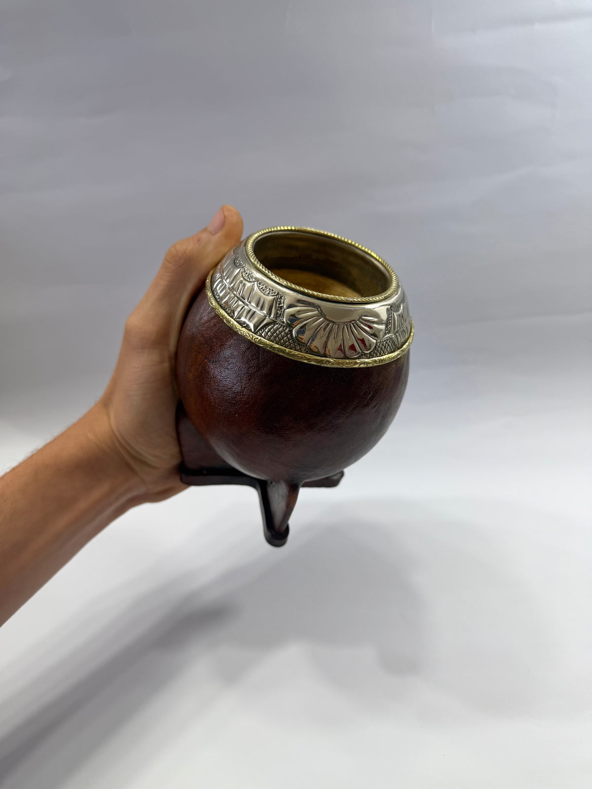 Mate Torpedo Premium Café De Calabaza Virolon Uruguayo Artesanal Al Lacre 𝗛𝗘𝗟𝗘𝗖𝗛𝗢 𝗬 𝗙𝗟𝗢𝗥 + 𝗗𝗢𝗕𝗟𝗘 𝗛𝗘𝗕𝗥𝗔 𝗗𝗘 𝗕𝗥𝗢𝗡𝗖𝗘
