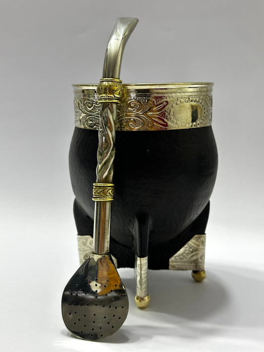 Mate Imperial Premium Esquineros de Alpaca Diseño #2