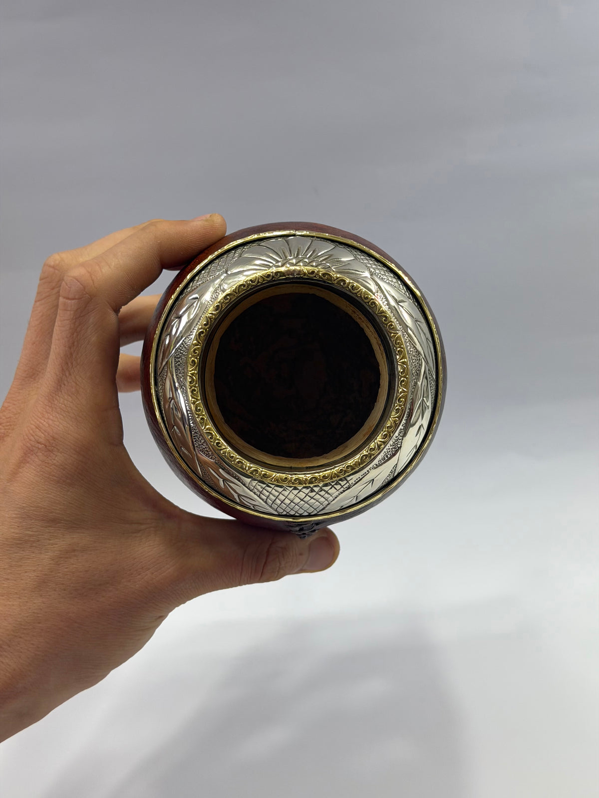 Mate Torpedo Premium Café De Calabaza Virolon Uruguayo Artesanal Al Lacre 𝗛𝗢𝗝𝗔𝗦 𝗬 𝗙𝗟𝗢𝗥 + 𝗗𝗢𝗕𝗟𝗘 𝗛𝗘𝗕𝗥𝗔 𝗗𝗘 𝗕𝗥𝗢𝗡𝗖𝗘