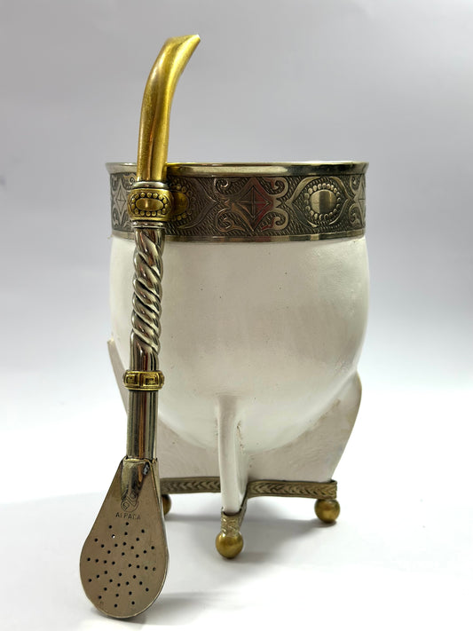 Mate Imperial Premium Blanco Base Completa Modelo #2