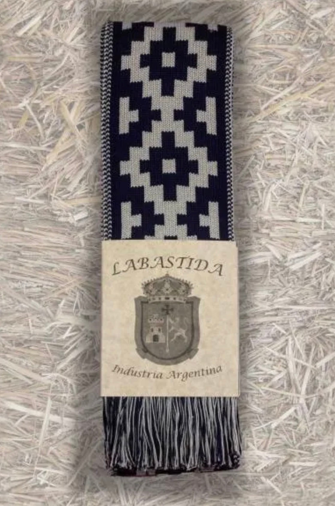 FAJA GUARDA PAMPA NEGRA REVERSIBLE / 9 CENTÍMETROS ANCHO x 2,5 METROS LARGO