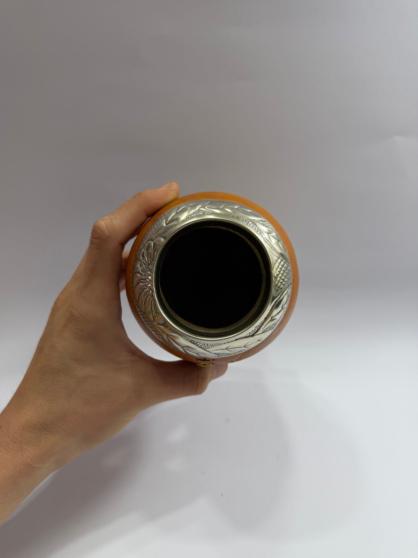 Mate Torpedo Premium Café De Calabaza Virolon Uruguayo Artesanal Al Lacre 𝗛𝗢𝗝𝗔𝗦 𝗬 𝗙𝗟𝗢𝗥.