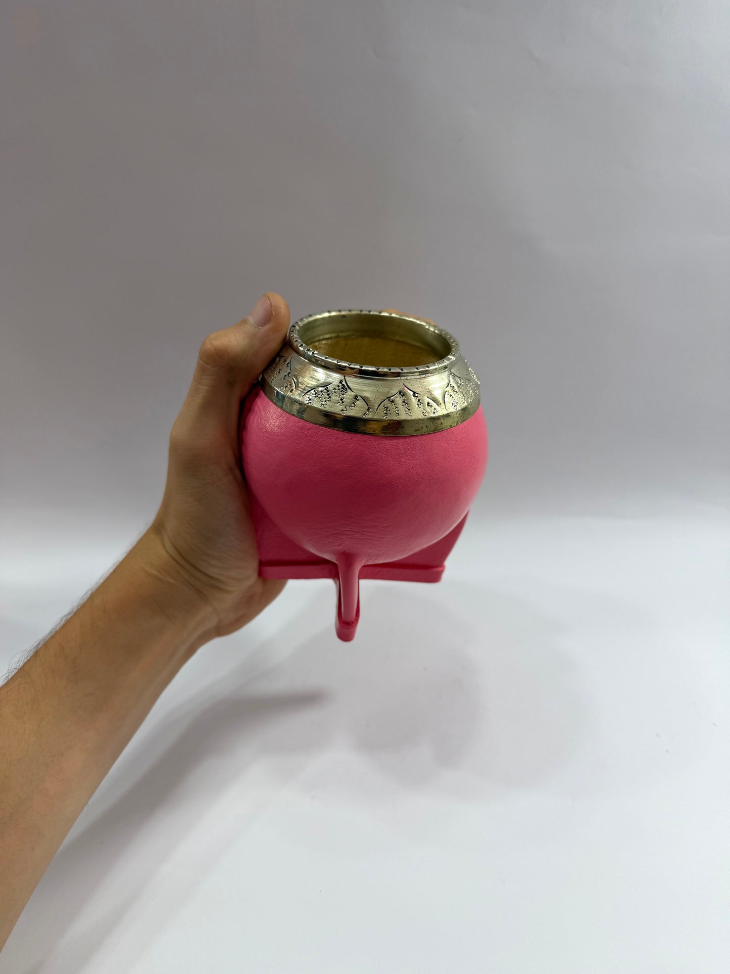 Mate Torpedo De Calabaza Rosado