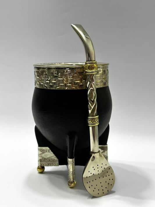 Mate Imperial Premium Esquineros de Alpaca Diseño #1