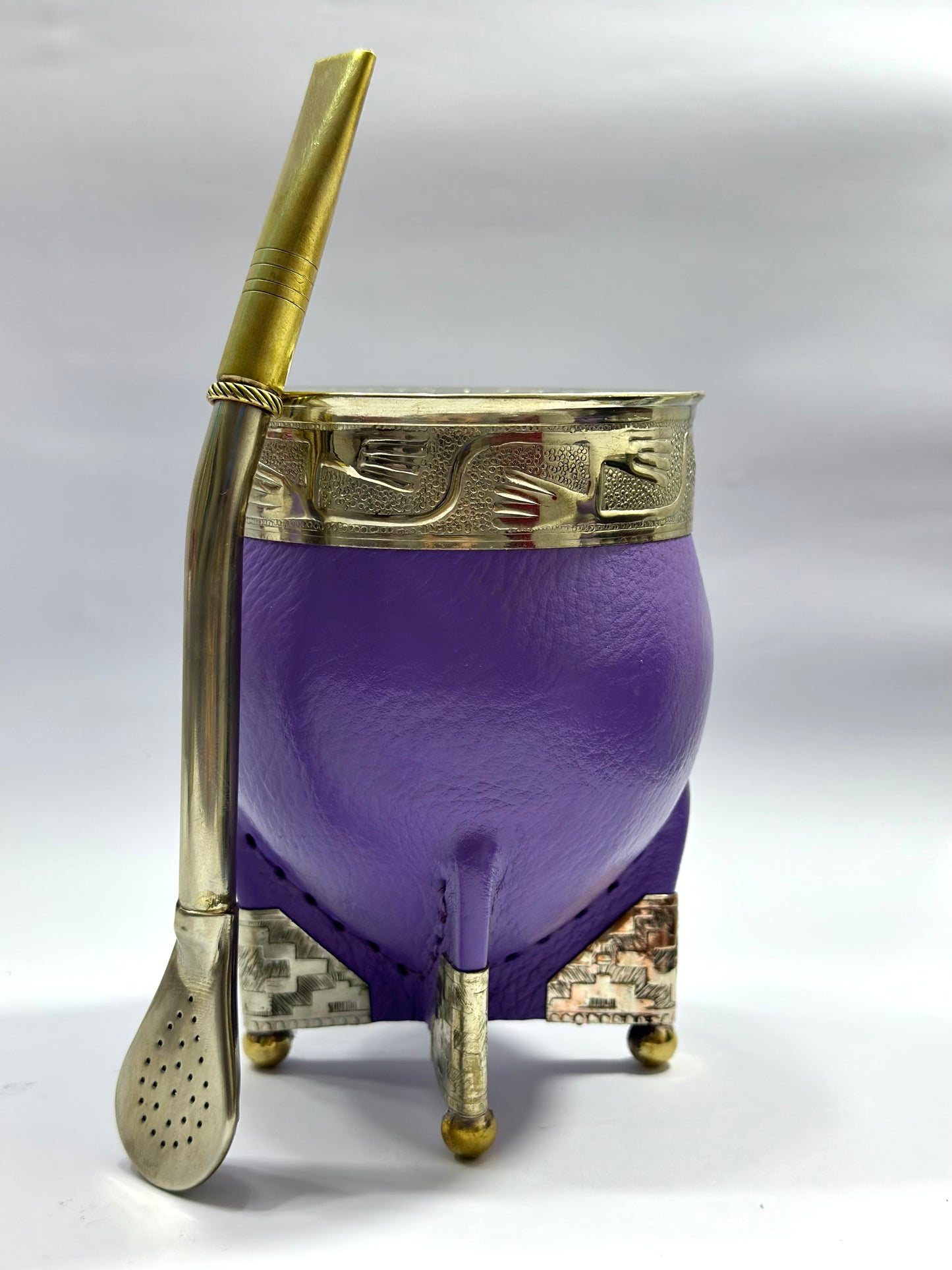 Mate Imperial Premium Esquineros de Alpaca Diseño #4
