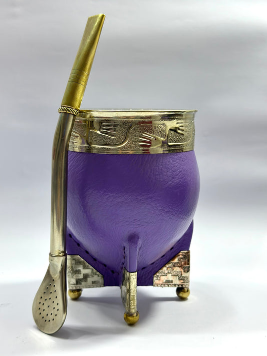 Mate Imperial Premium Esquineros de Alpaca Diseño #4