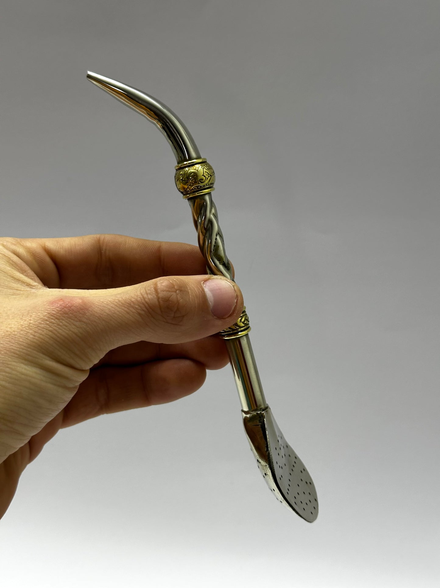 Bombillon Premium Alpaca Trenzada Filtro Uruguayo