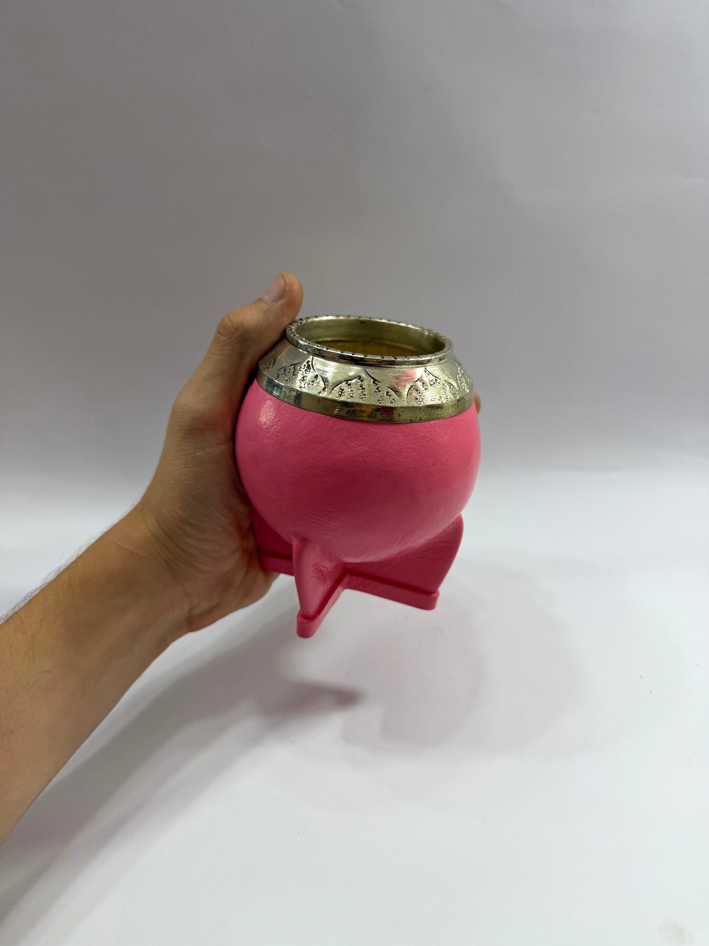Mate Torpedo De Calabaza Rosado