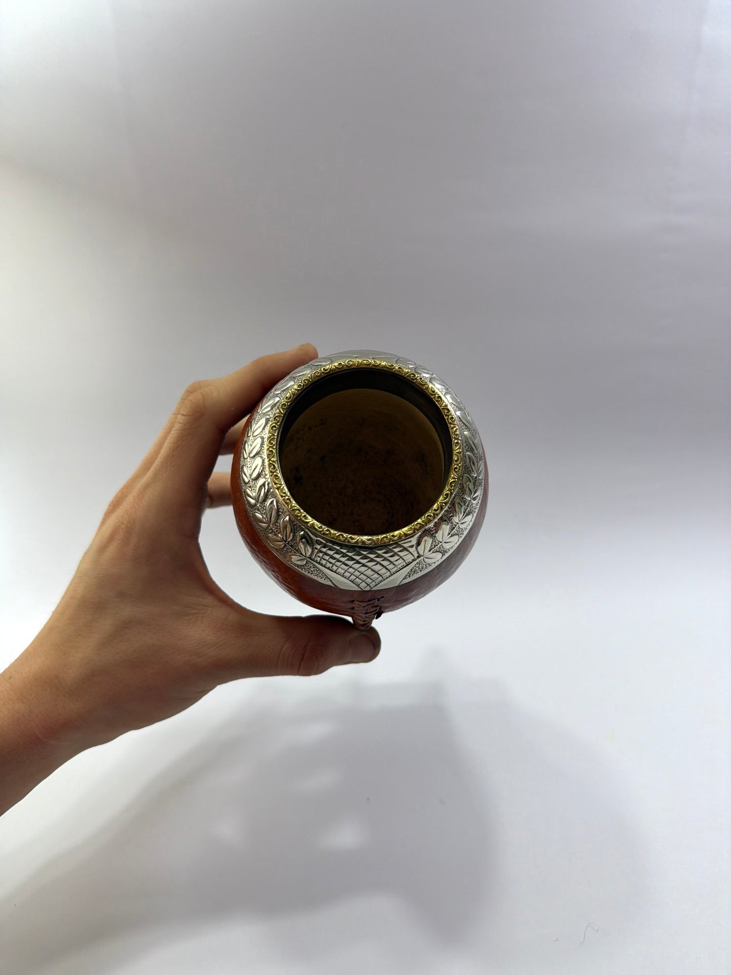 Mate Torpedo Premium Café De Calabaza Virolon Uruguayo Artesanal Al Lacre 𝗟𝗔𝗨𝗥𝗘𝗟 + 𝗛𝗘𝗕𝗥𝗔 𝗗𝗘 𝗕𝗥𝗢𝗡𝗖𝗘